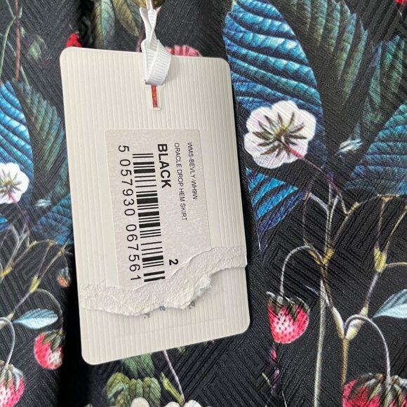 NWT Ted Baker Skirt Size US 6 Floral Formal Full A Line Knee Length Work - Picture 5 of 6